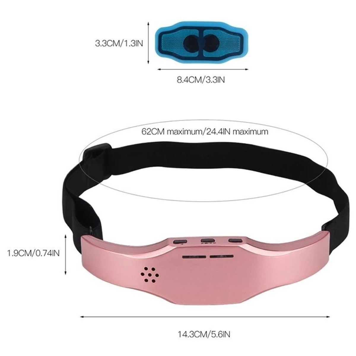 GENERICO - Masajeador Eléctrico de Cabeza para Inducir Sueño y Relax