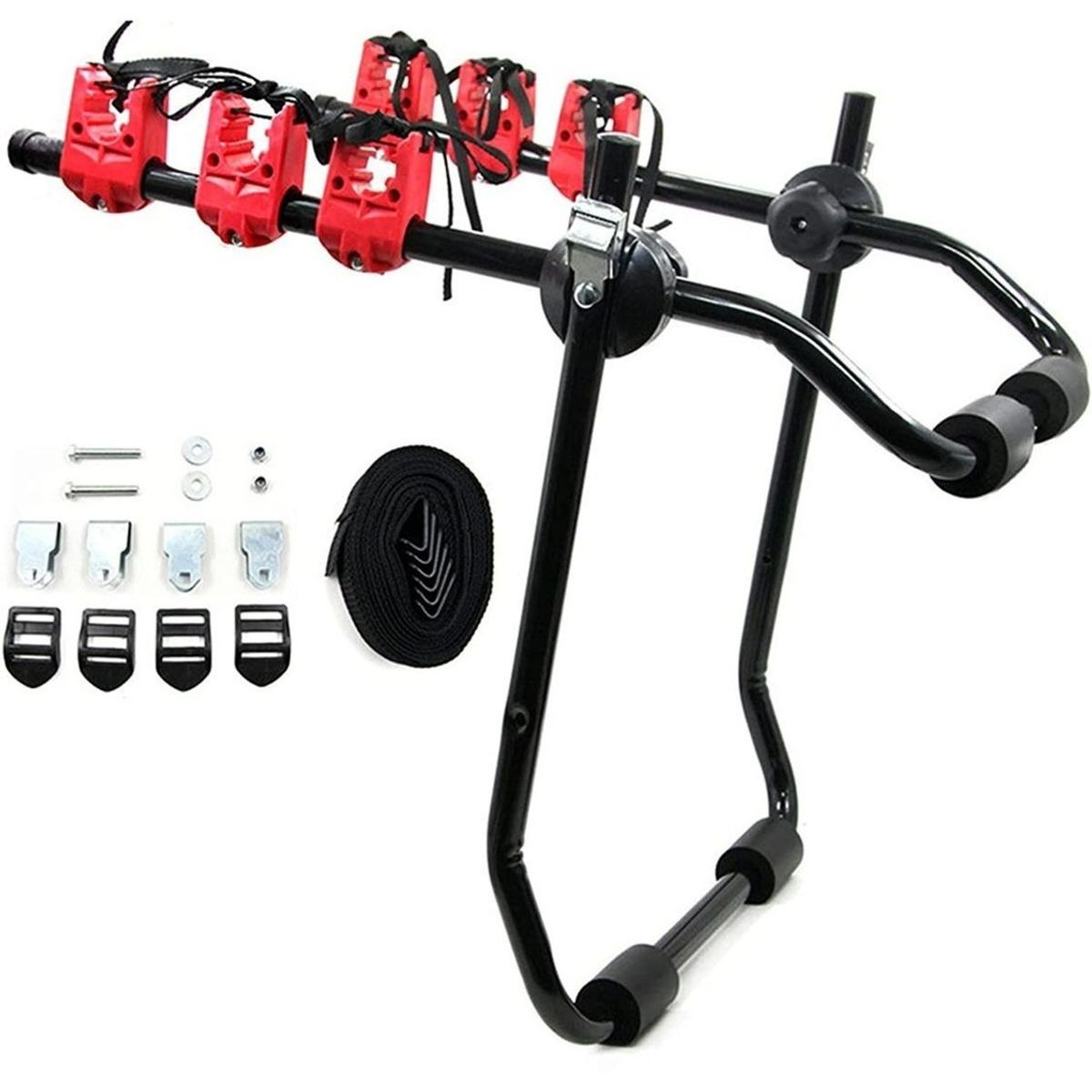 GENERICO - Portabicicletas Triple para Automóvil con Fácil Montaje