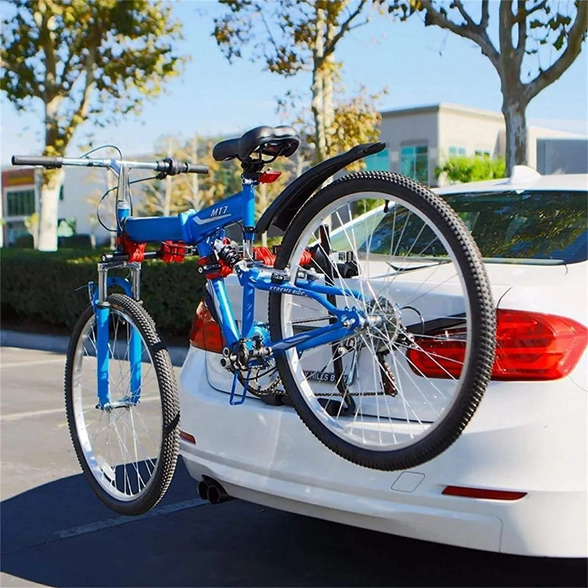 GENERICO - Portabicicletas Triple para Automóvil con Fácil Montaje