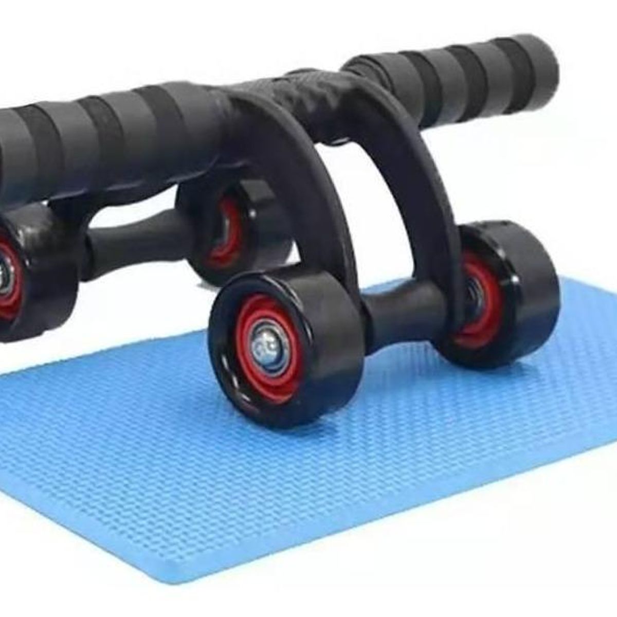 GENERICO - Rueda de Ejercicio Abdominal con Colchoneta