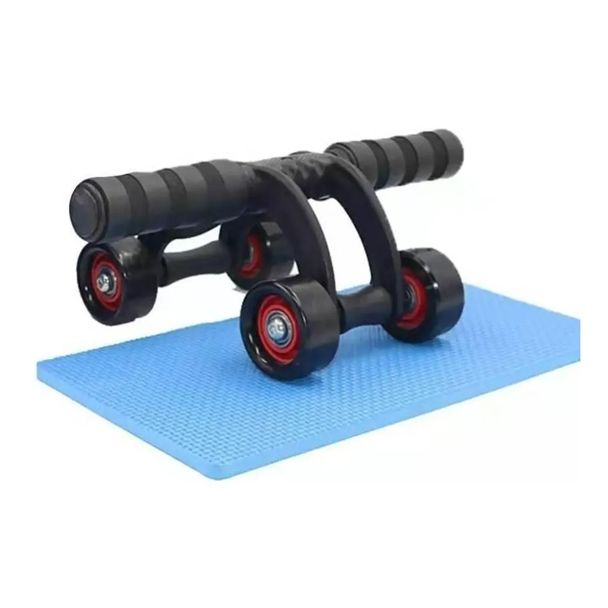 GENERICO - Rueda de Ejercicio Abdominal con Colchoneta