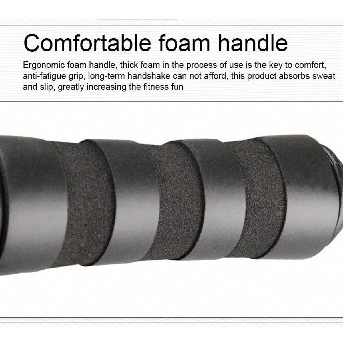 GENERICO - Rueda de Ejercicio Abdominal con Colchoneta