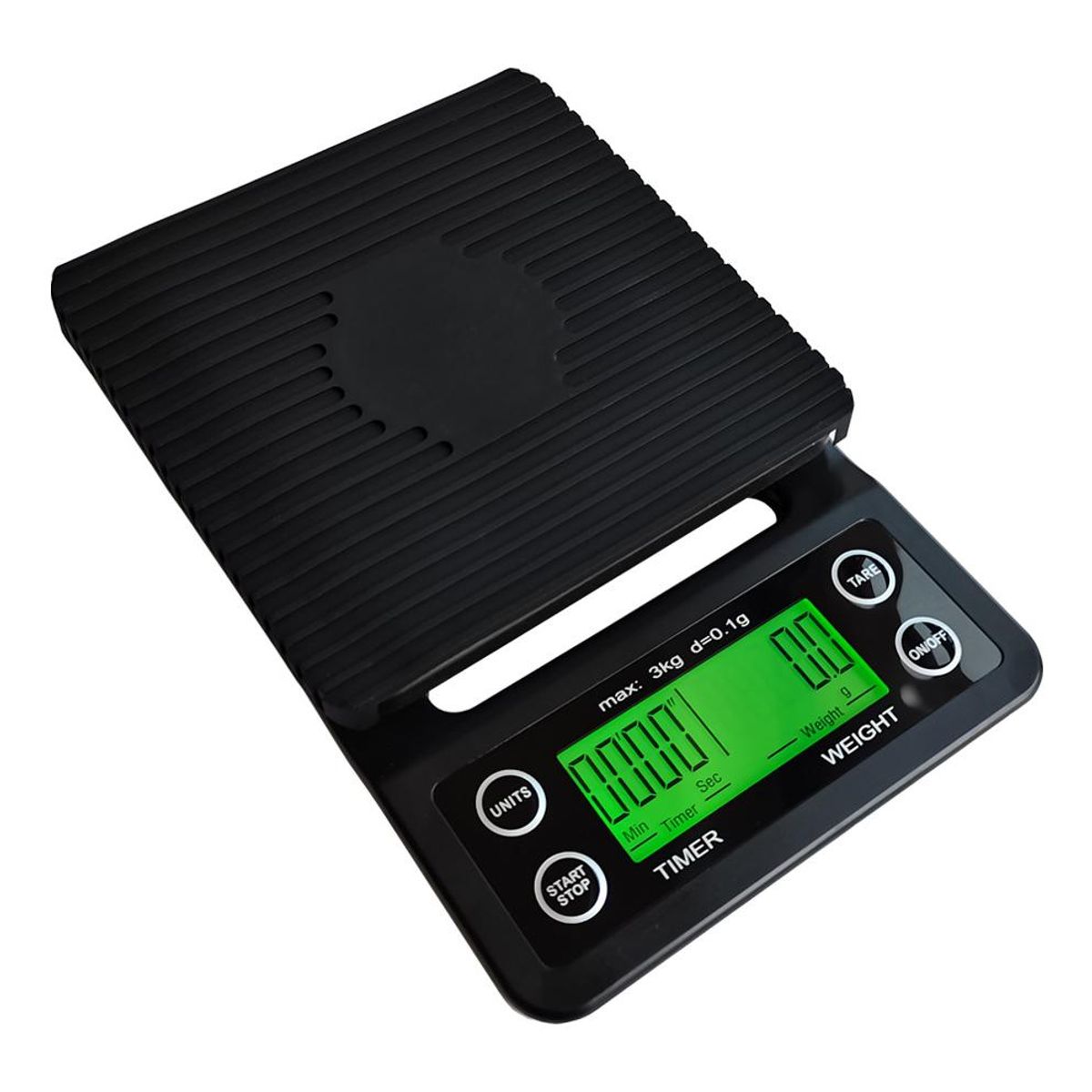 GENERICO - Balanza Digital de Cocina con Temporizador y Pantalla Retroiluminada