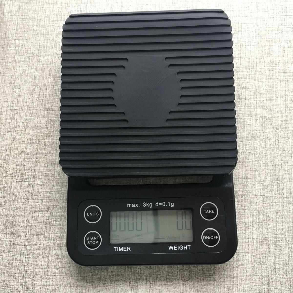 GENERICO - Balanza Digital de Cocina con Temporizador y Pantalla Retroiluminada