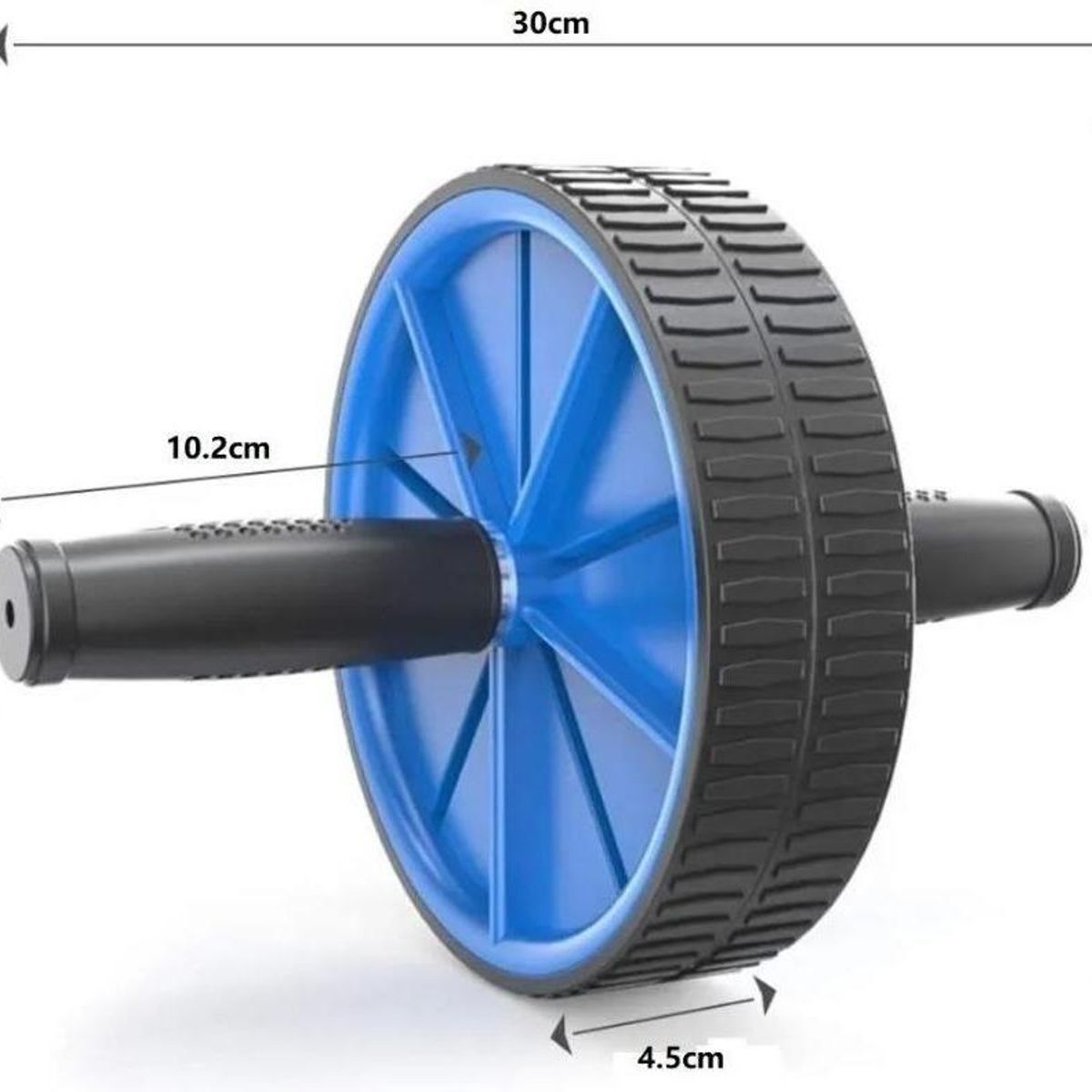 GENERICO - Rueda de Ejercicio Abdominal con Colchoneta para Rodilla