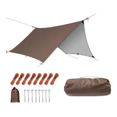 GENERICO - Toldo Carpa Portátil 3x3m Resistente al Agua y UV