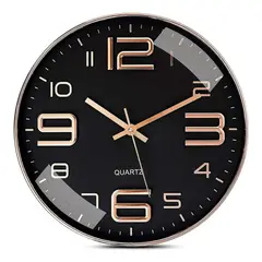 GENERICO - Reloj De Pared Redondo Decorativo Silencioso 30cm
