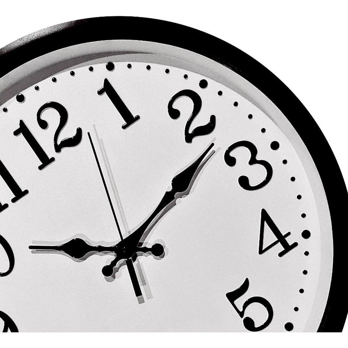 GENERICO - Reloj de Pared Grande Redondo Silencioso 39cm