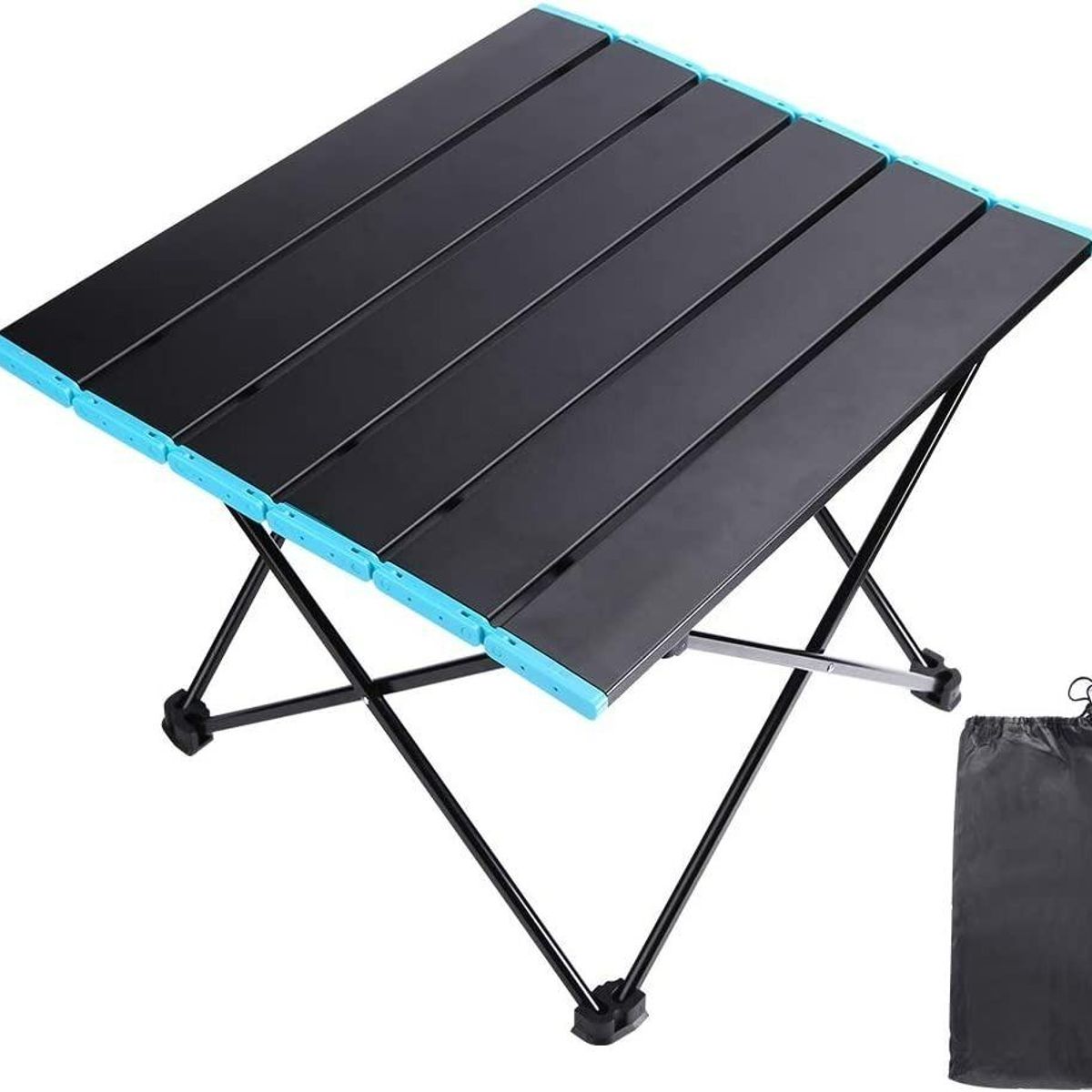 GENERICO - Mesa Plegable Portátil para Camping y Eventos 40x35x32 cm