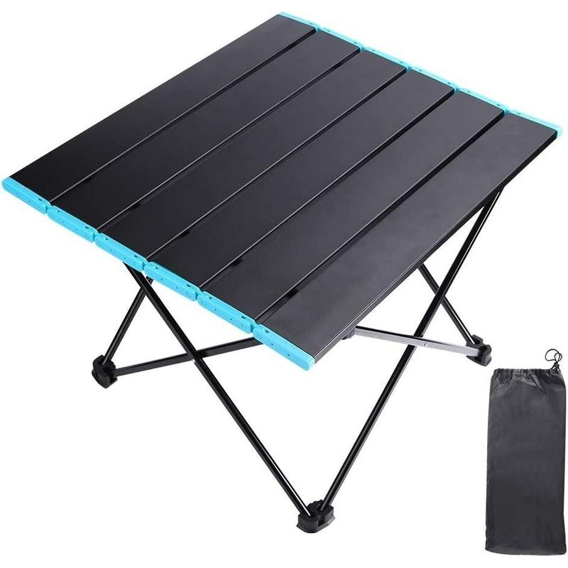 GENERICO - Mesa Plegable Portátil para Camping y Eventos 40x35x32 cm
