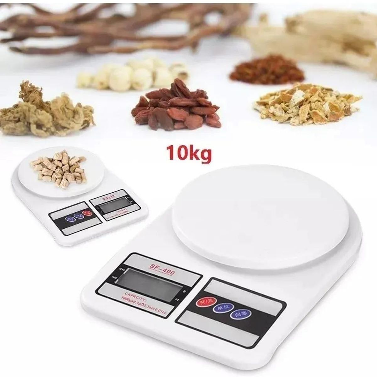 GENERICO - Balanza Digital de Cocina con Rango de 1g a 10kg