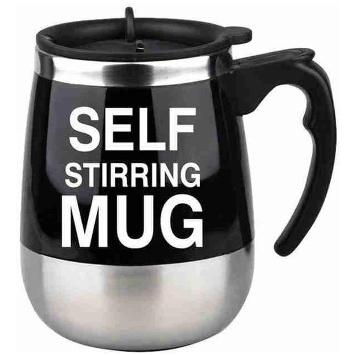 GENERICO - Tazón Automático Self Mug Revolvedor Eléctrico 400ml