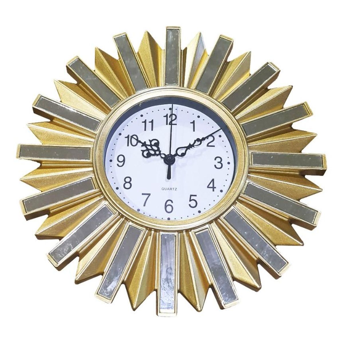 GENERICO - Reloj Mural Redondo Decorativo de Espejo Silencioso