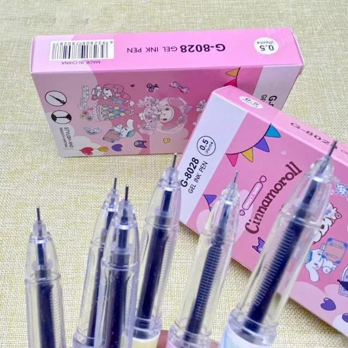 GENERICO - Caja con 12 Lápices Gel de Tinta Azul 05mm