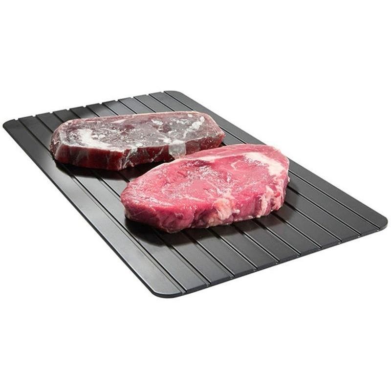 GENERICO - Bandeja Descongeladora Rápida de Aluminio para Carne