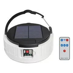 GENERICO - Lámpara Solar Multifuncional USB para Camping y Emergencias