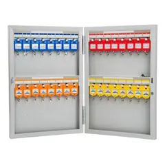 GENERICO - Organizador Magnético Para Llaves con Cerradura - 32 Llaveros