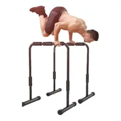 GENERICO - Barras Paralelas Ajustables para Entrenamiento 78-90 cm