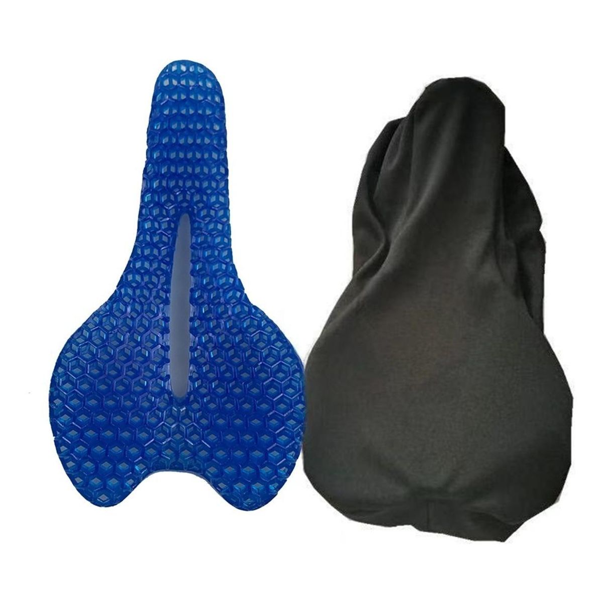 GENERICO - Cojín de Gel Acolchonado para Asiento de Bicicleta