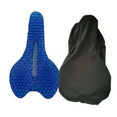 GENERICO - Cojín de Gel Acolchonado para Asiento de Bicicleta