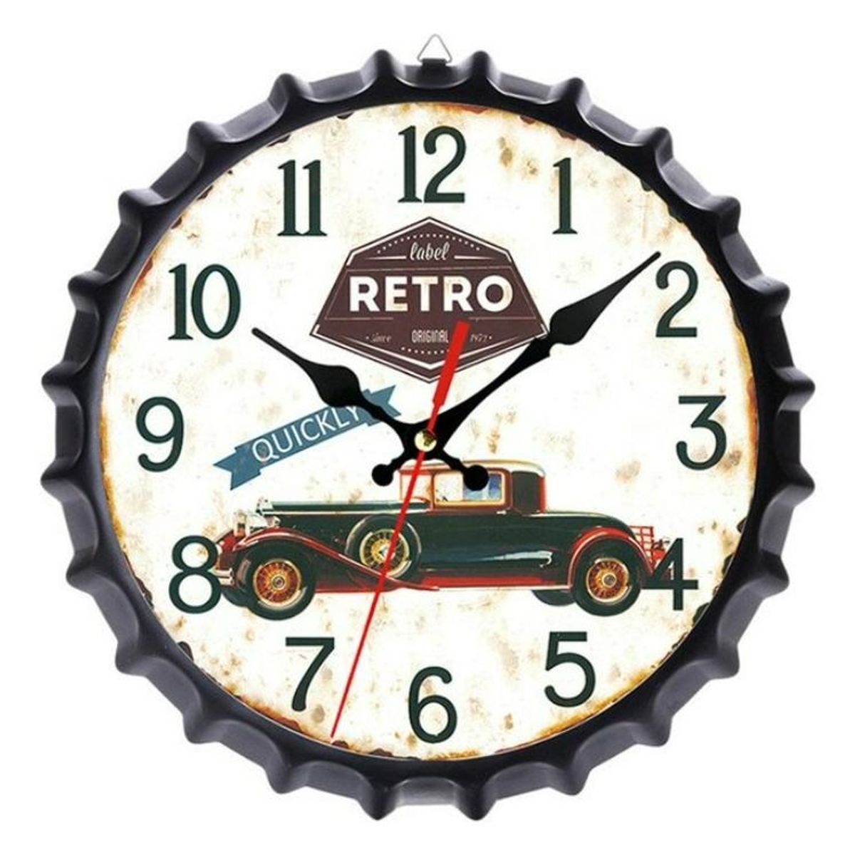 GENERICO - Reloj de Pared Silencioso de Diseño Minimalista 25 cm