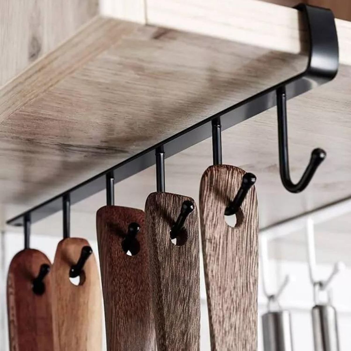 GENERICO - Organizador Colgante para Tazas y Utensilios de Cocina