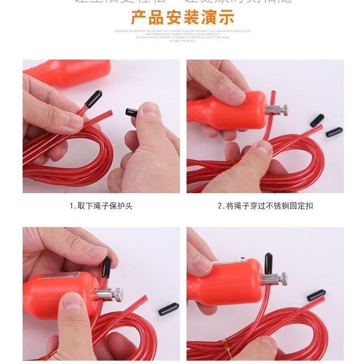 GENERICO - Cuerda para Saltar con Contador Automático y Diseño Antideslizante