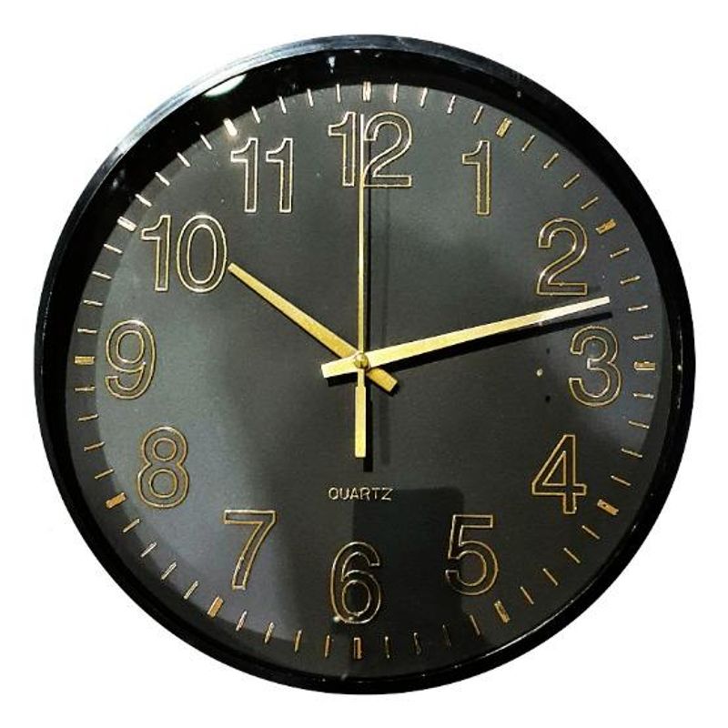 GENERICO - Reloj de Pared Silencioso Redondo 25cm para Decoración