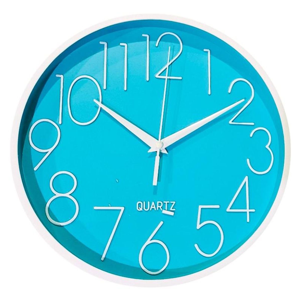 GENERICO - Reloj de Pared Redondo Mural 25cm Silencioso