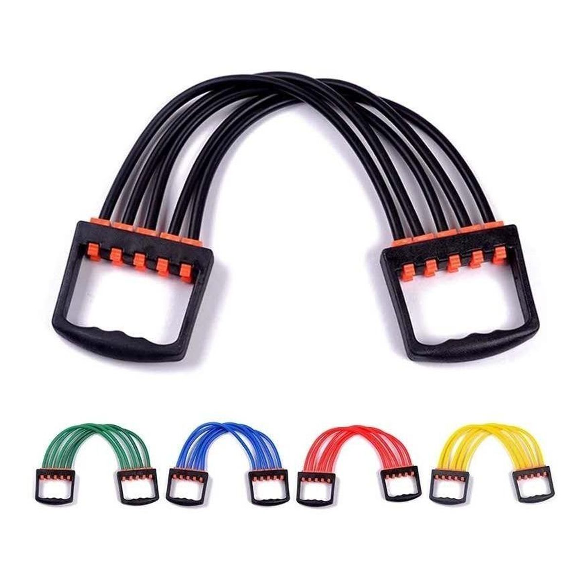 GENERICO - Extensor de Brazos Elástico Ajustable para Fitness
