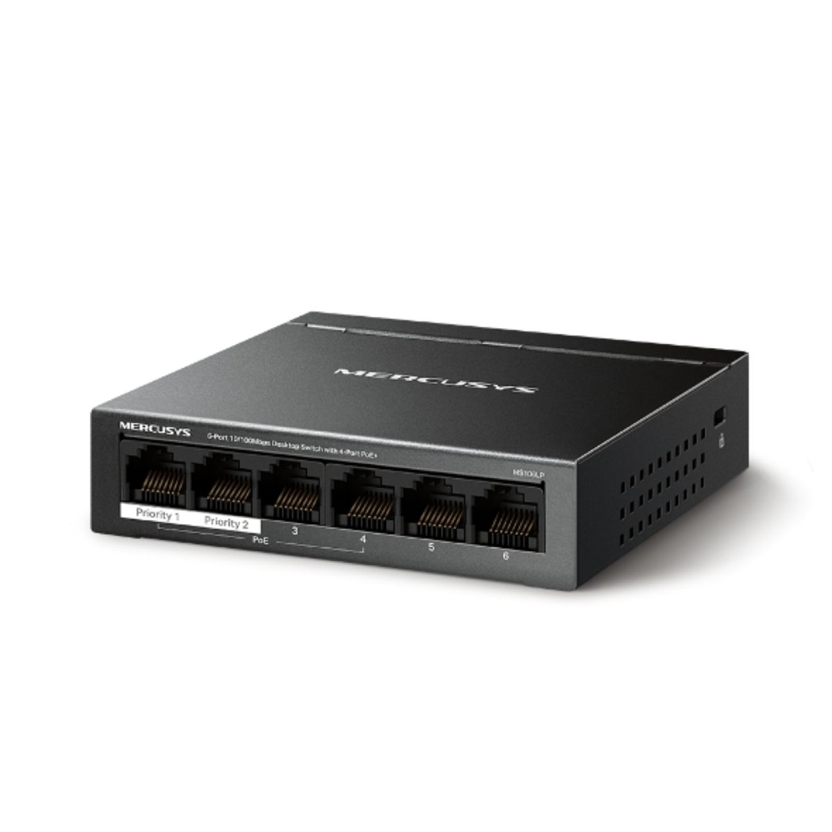 TP LINK - Switch TP-Link MS106LP 6 port a 10100 Mbps c4 port PoE+