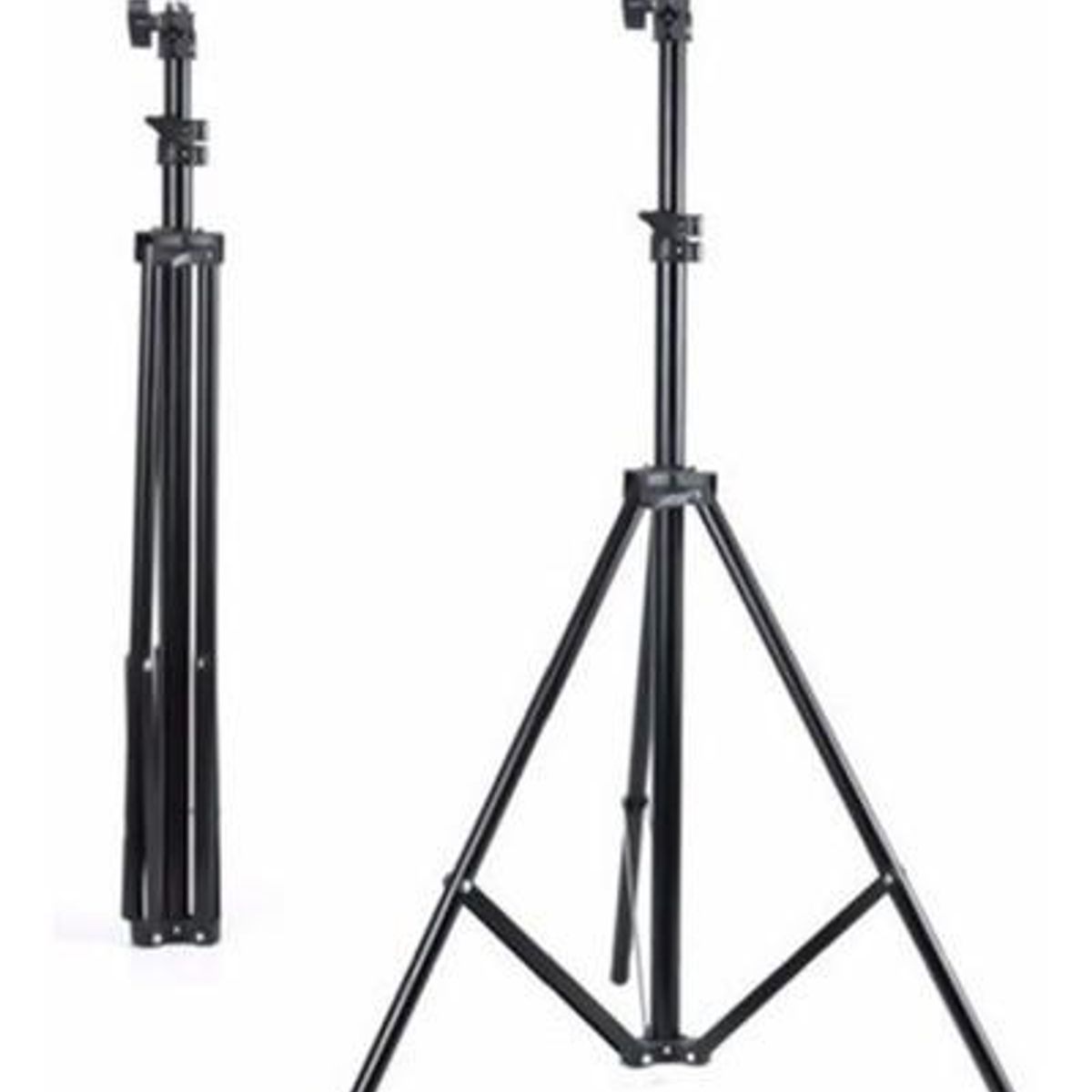 GENERICO - Trípode Ajustable de 210m para Aros y Cámaras