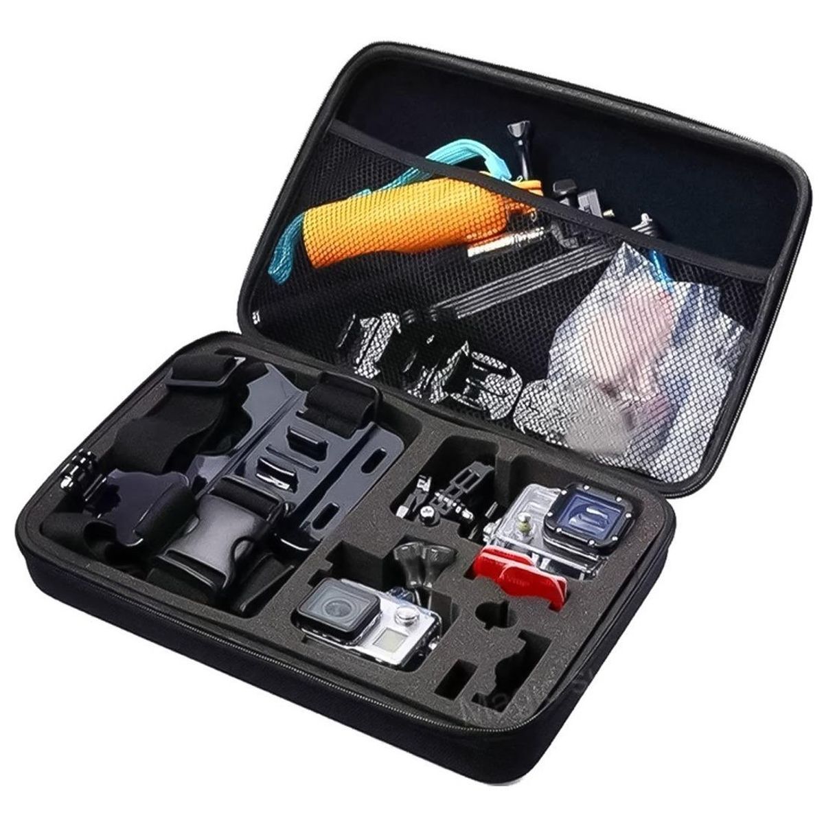 GENERICO - Kit Completo de Accesorios para Cámara Deportiva GoPro - 28 Piezas