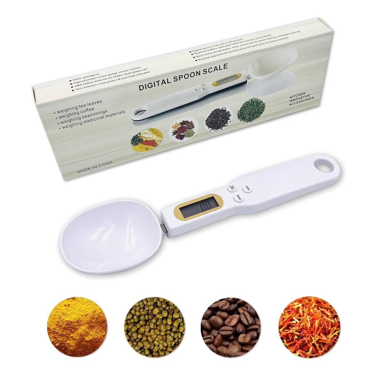 GENERICO - Cuchara Medidora Electrónica de Alimentos con Pantalla LCD