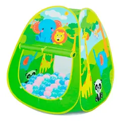GENERICO - Carpa Infantil Piscina con 100 Pelotas de Animalitos