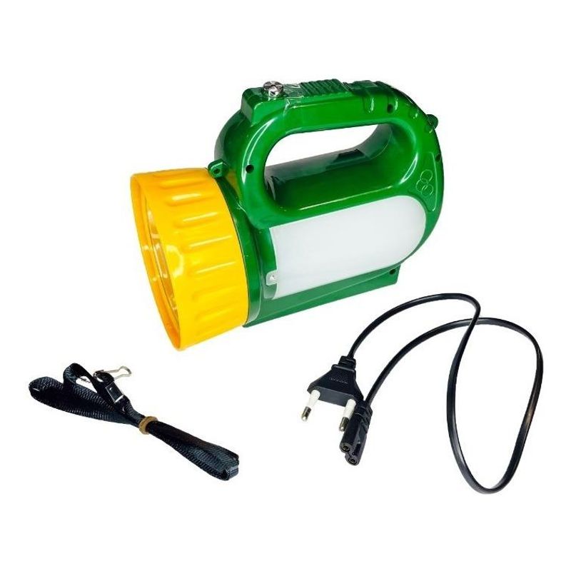 GENERICO - Linterna Foco LED Portátil Recargable para Camping y Emergencias.