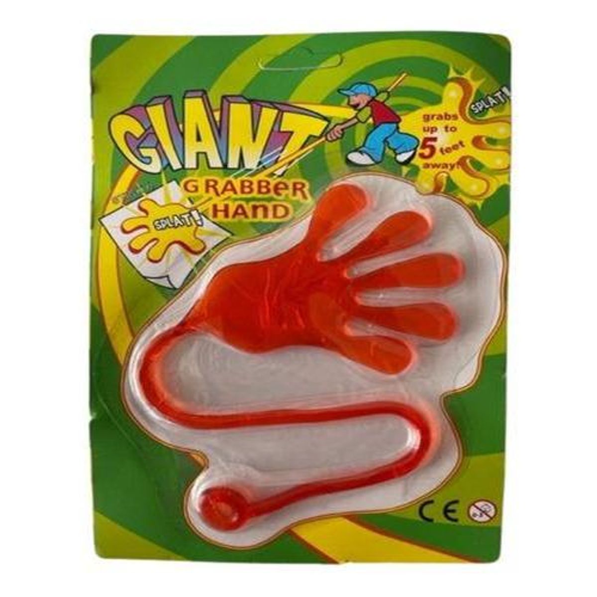 GENERICO - Mano Pegajosa Gigante Roja de 154 cm para Diversión