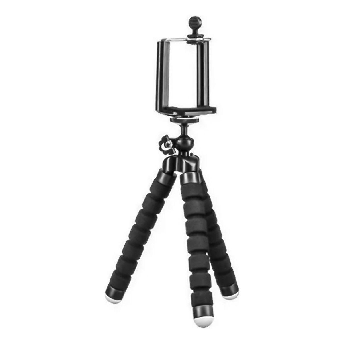 GENERICO - Pack de 5 Mini Trípodes Celulares Flexibles 360°.