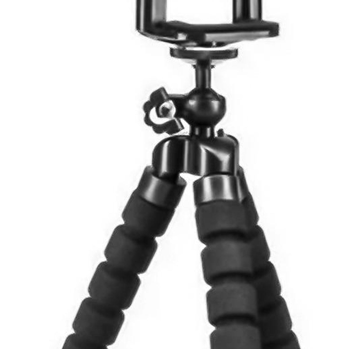 GENERICO - Mini Trípode Celular Flexible con Adaptador para Selfie