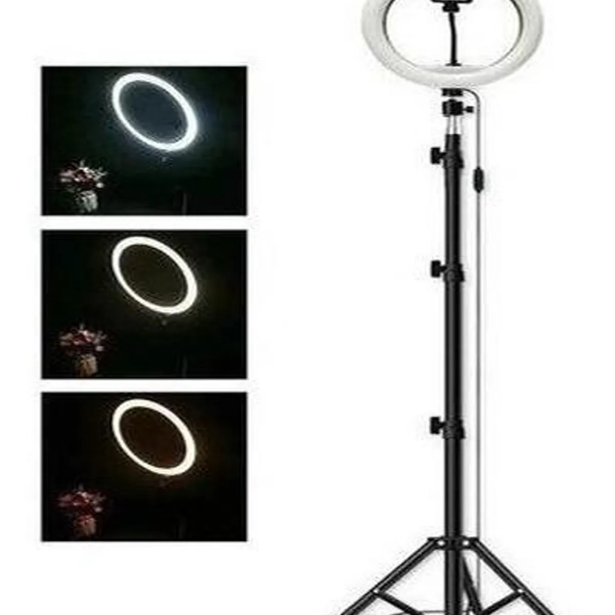 GENERICO - Aro De Luz LED Regulable con Tripode 21m y Control Remoto
