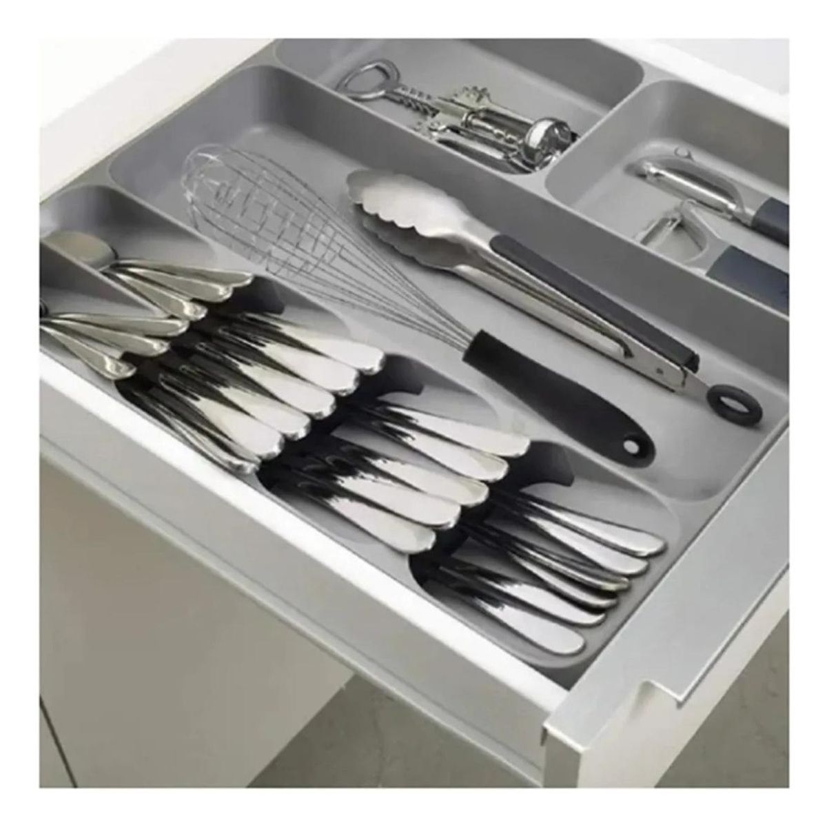 GENERICO - Organizador Grande para Cubiertos y Utensilios de Cocina
