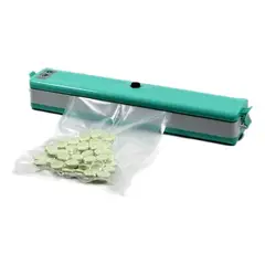 GENERICO - Máquina Selladora al Vacío 128W con Función Doble y Bolsas Incluidas