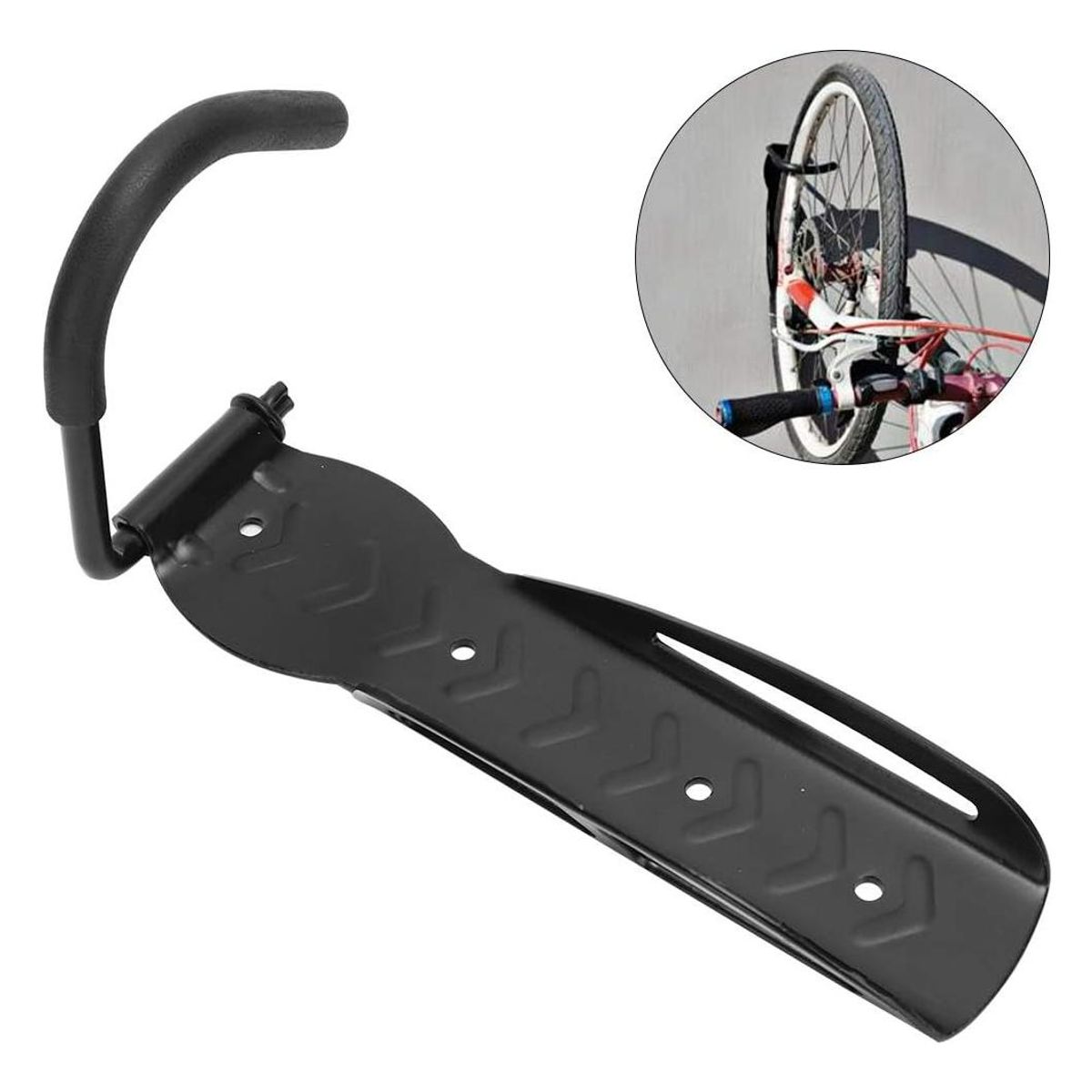 GENERICO - Soporte de Pared para Bicicletas Ahorra Espacio y Organiza