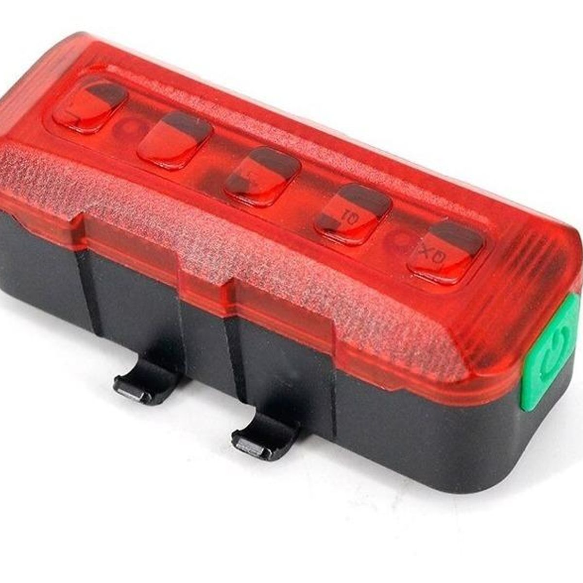 GENERICO - Luz LED Trasera para Bicicleta Compacta y Impermeable