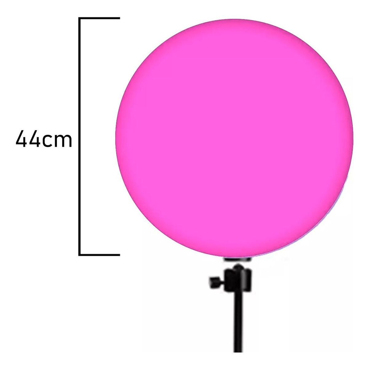 GENERICO - Panel de Luz LED RGB de 44cm con Trípode y Control Remoto