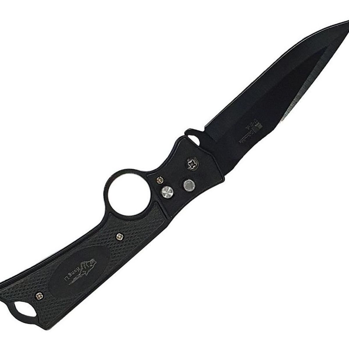 GENERICO - Navaja Automática de Supervivencia 21cm con Acero 440