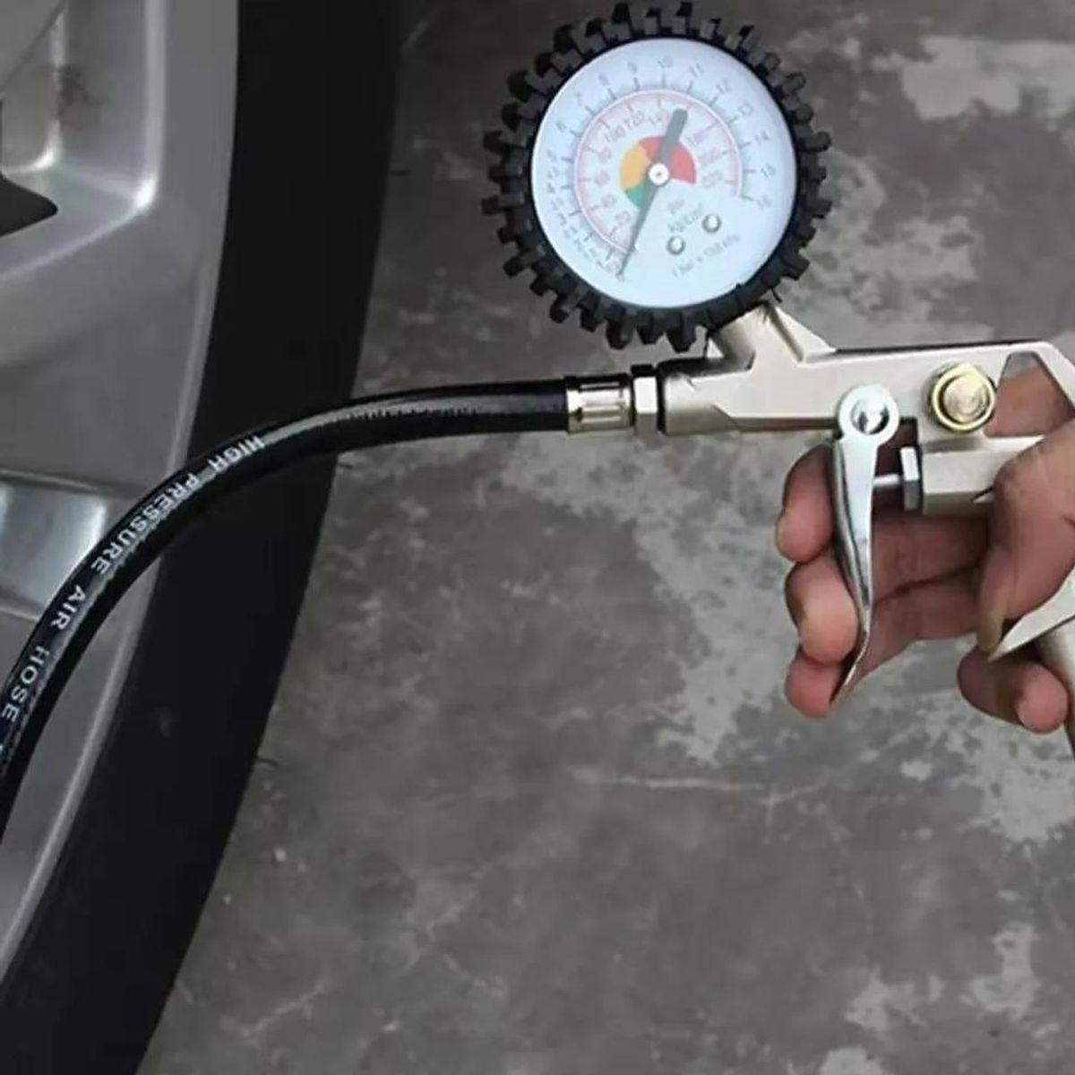 GENERICO - Inflador Portátil para Bicicletas Motos y Balones