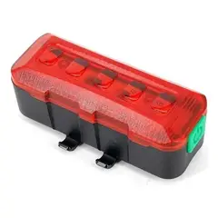 GENERICO - Luces LED Traseras para Bicicleta Seguridad y Visibilidad