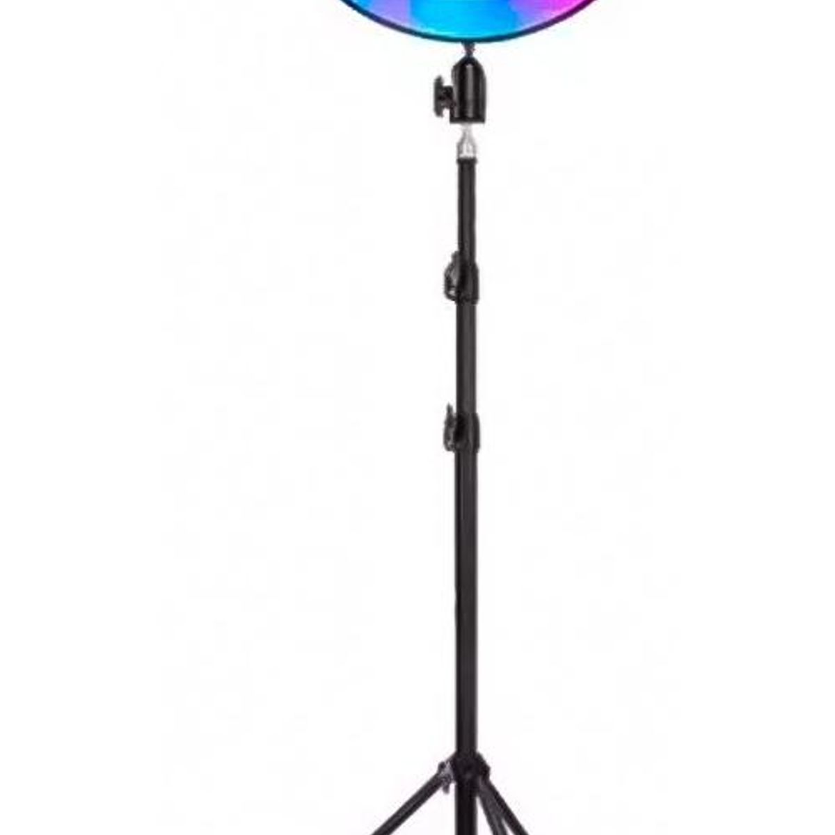 GENERICO - Aro de Luz LED RGB con Trípode de 21m y Control Remoto