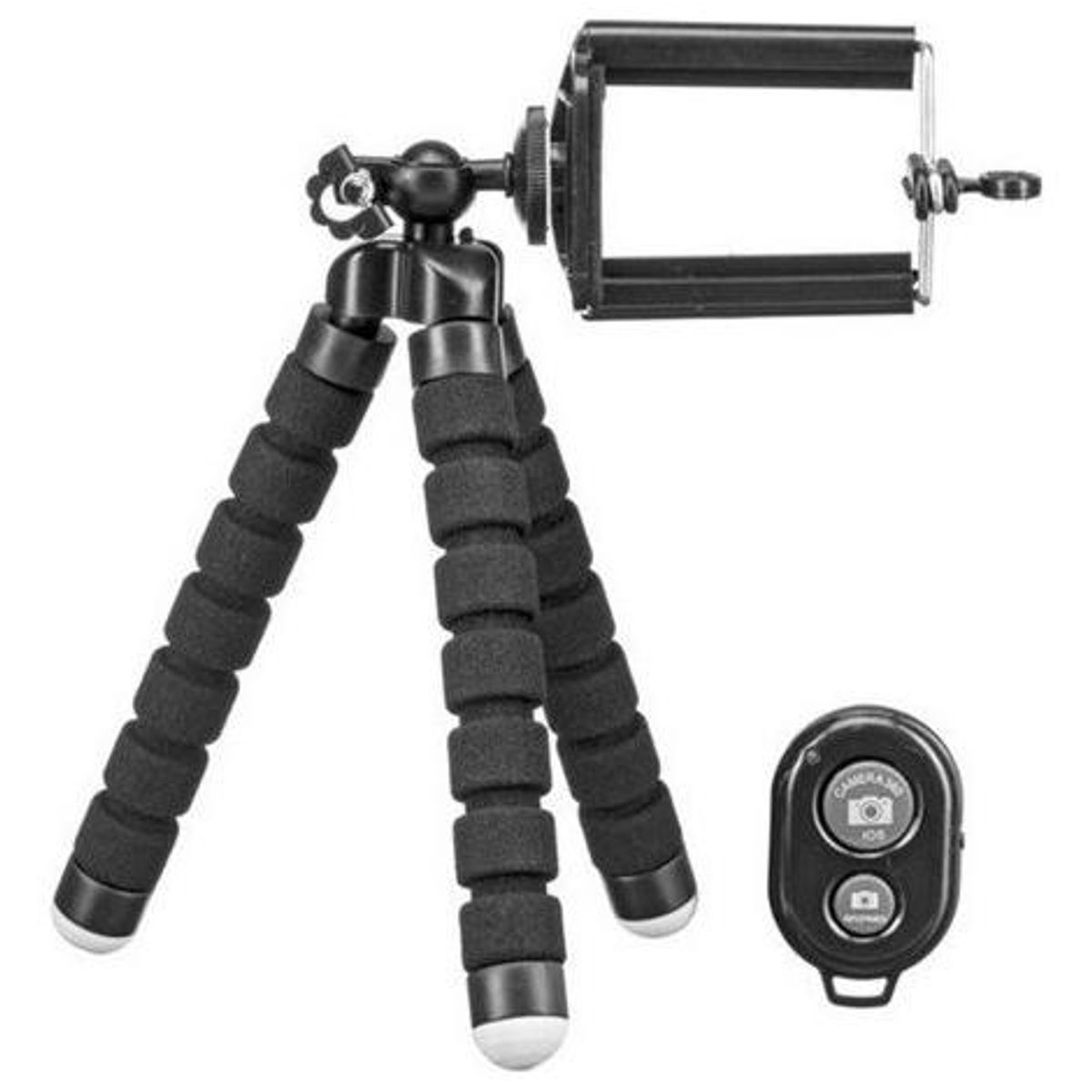 GENERICO - Mini Trípode Flexible para Celular con Control Bluetooth
